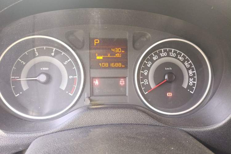 Used Peugeot 301 2014 1.6L Automatic Prestige Edition Instrument Cluster
