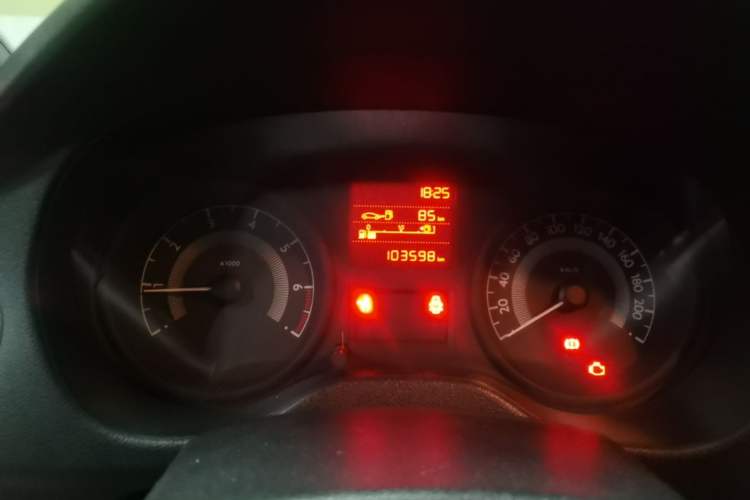 Used Peugeot 301 2014 1.6L Manual Comfort Edition Instrument Cluster