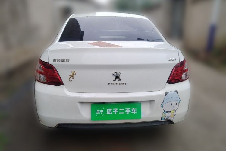 Used Peugeot 301 2014 1.6L Manual Comfort Edition Rear