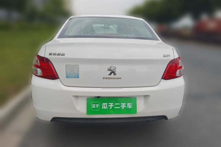 Used Peugeot 301 2014 1.6L Automatic Comfort Edition Rear