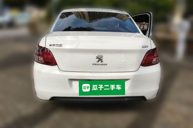 Used Peugeot 301 2014 1.6L Manual Comfort Edition CNG Rear