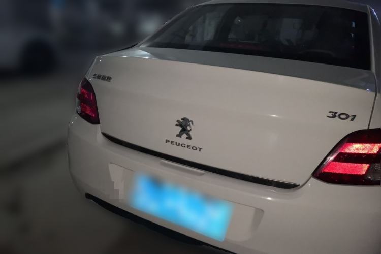 Used Peugeot 301 2014 1.6L Automatic Comfort Edition Rear
