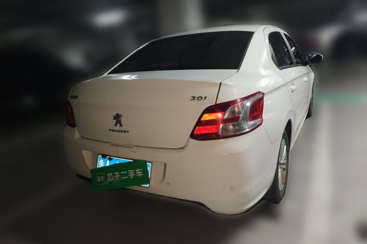 Used Peugeot 301 2014 1.6L Automatic Comfort Edition Rear