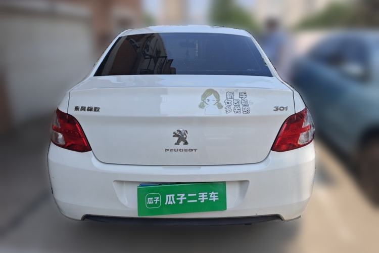 Used Peugeot 301 2014 1.6L Automatic Comfort Edition Rear