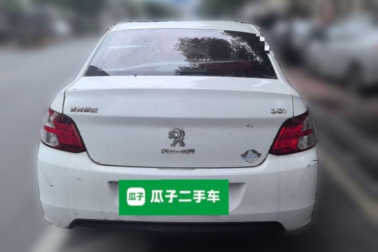 Used Peugeot 301 2014 1.6L Automatic Comfort Edition Rear