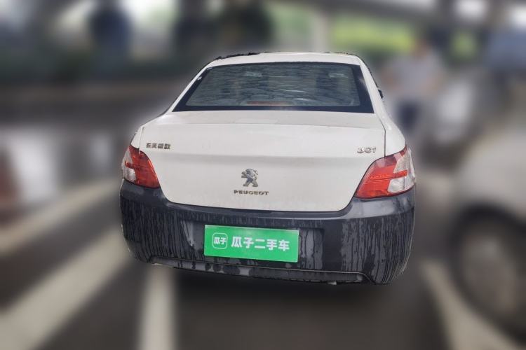 Used Peugeot 301 2014 1.6L Manual Comfort Edition CNG Rear