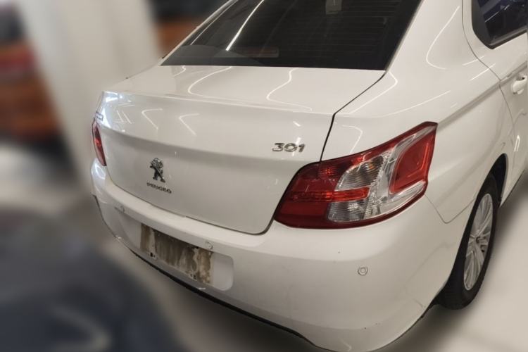 Used Peugeot 301 2014 1.6L Automatic Comfort Edition Rear
