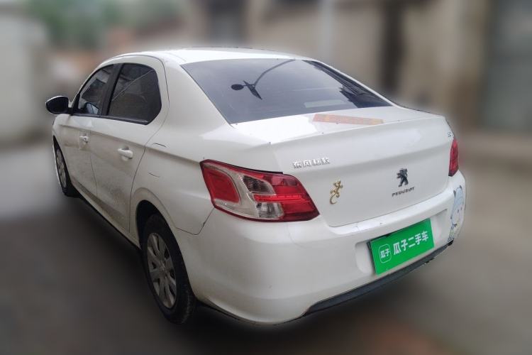 Used Peugeot 301 2014 1.6L Manual Comfort Edition Rear Left 45 Deg