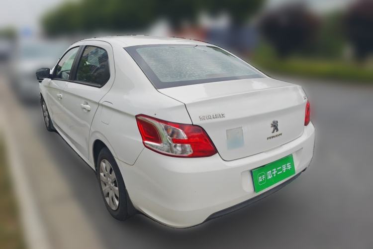 Used Peugeot 301 2014 1.6L Automatic Comfort Edition Rear Left 45 Deg