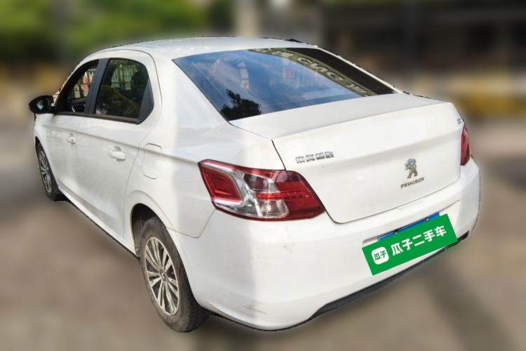 Used Peugeot 301 2014 1.6L Manual Comfort Edition CNG Rear Left 45 Deg