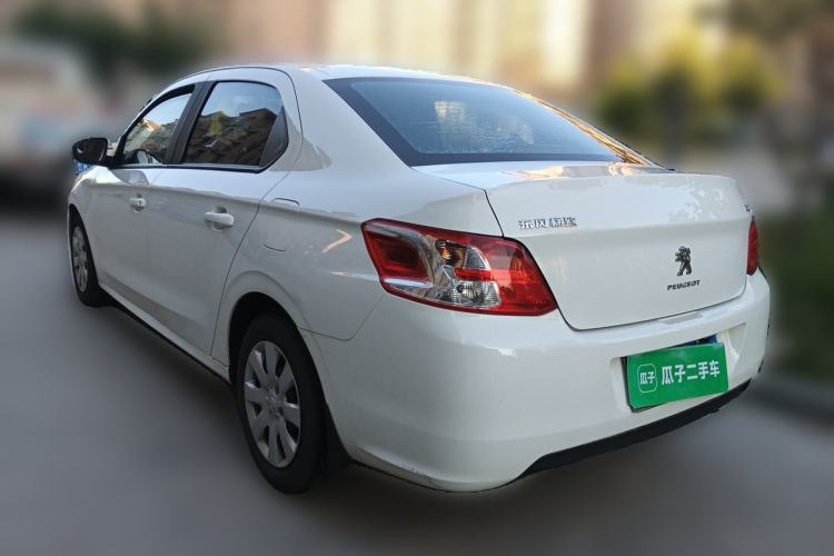 Used Peugeot 301 2014 1.6L Automatic Comfort Edition Rear Left 45 Deg