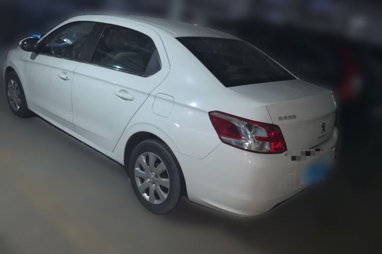 Used Peugeot 301 2014 1.6L Automatic Comfort Edition Rear Left 45 Deg