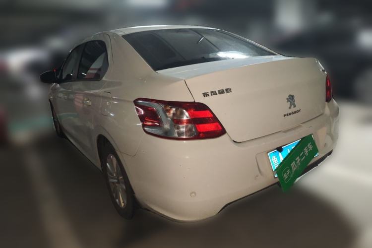 Used Peugeot 301 2014 1.6L Automatic Comfort Edition Rear Left 45 Deg