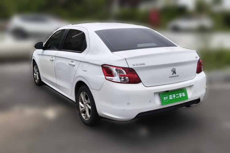 Used Peugeot 301 2014 1.6L Automatic Comfort Edition Rear Left 45 Deg