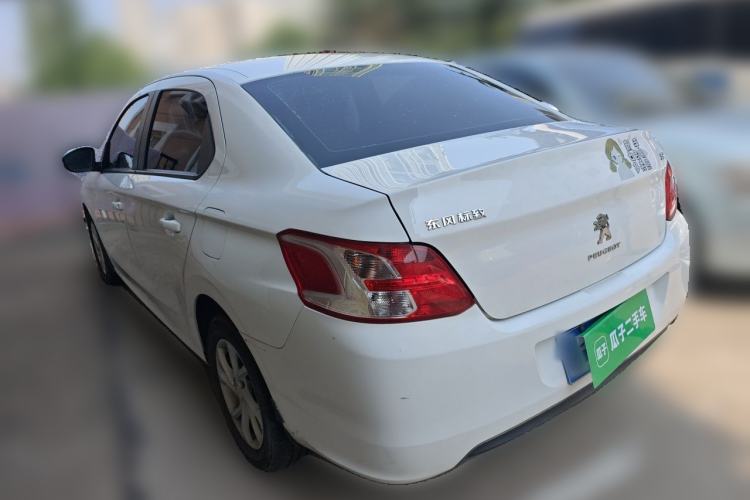 Used Peugeot 301 2014 1.6L Automatic Comfort Edition Rear Left 45 Deg
