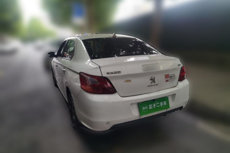 Used Peugeot 301 2014 1.6L Manual Comfort Edition Rear Left 45 Deg