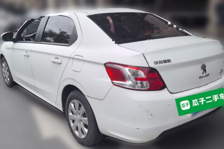 Used Peugeot 301 2014 1.6L Automatic Comfort Edition Rear Left 45 Deg