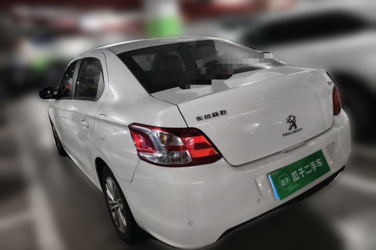 Used Peugeot 301 2014 1.6L Manual Luxury Edition Rear Left 45 Deg