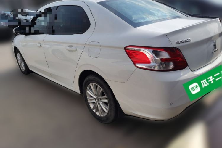 Used Peugeot 301 2014 1.6L Automatic Luxury Edition Rear Left 45 Deg