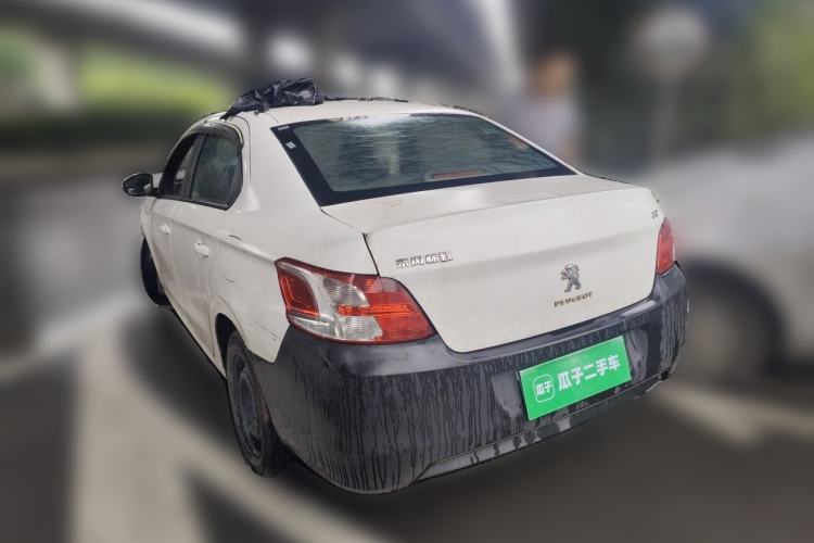 Used Peugeot 301 2014 1.6L Manual Comfort Edition CNG Rear Left 45 Deg