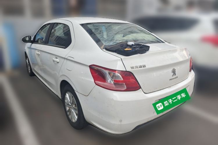Used Peugeot 301 2014 1.6L Manual Luxury Edition Rear Left 45 Deg
