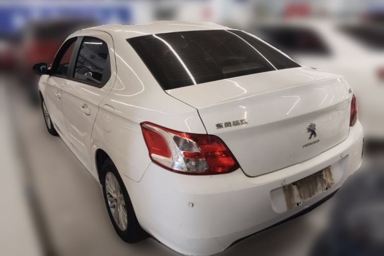 Used Peugeot 301 2014 1.6L Automatic Comfort Edition Rear Left 45 Deg