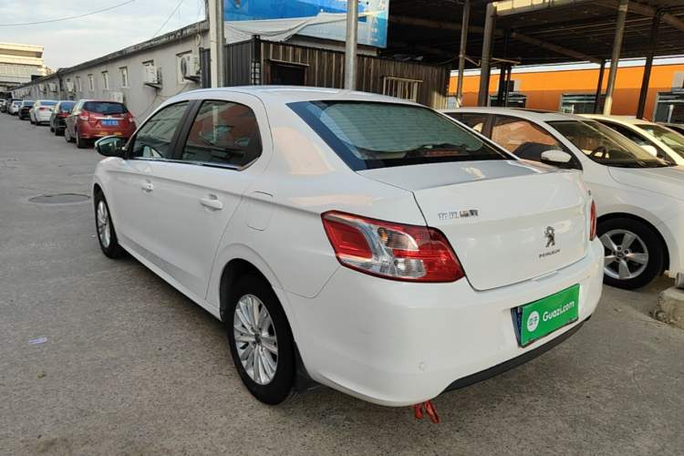 Used Peugeot 301 2014 1.6L Manual Comfort Edition Rear Left 45 Deg