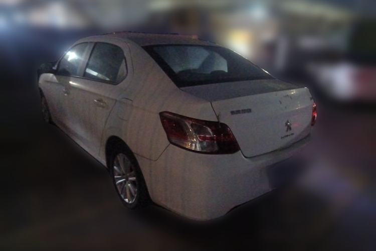 Used Peugeot 301 2014 1.6L Automatic Comfort Edition Rear Left 45 Deg