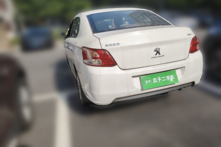 Used Peugeot 301 2014 1.6L Manual Luxury Edition Rear Left 45 Deg