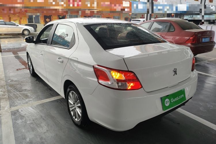 Used Peugeot 301 2014 1.6L Manual Luxury Edition Rear Left 45 Deg