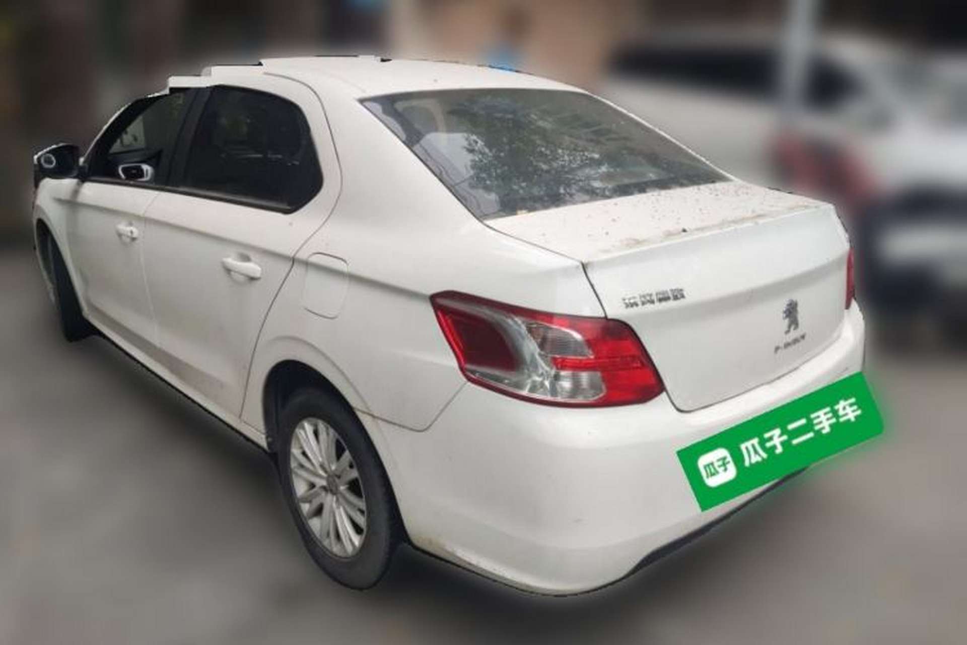 Used Peugeot 301 2014 1.6L Manual Comfort Edition Rear Left 45 Deg