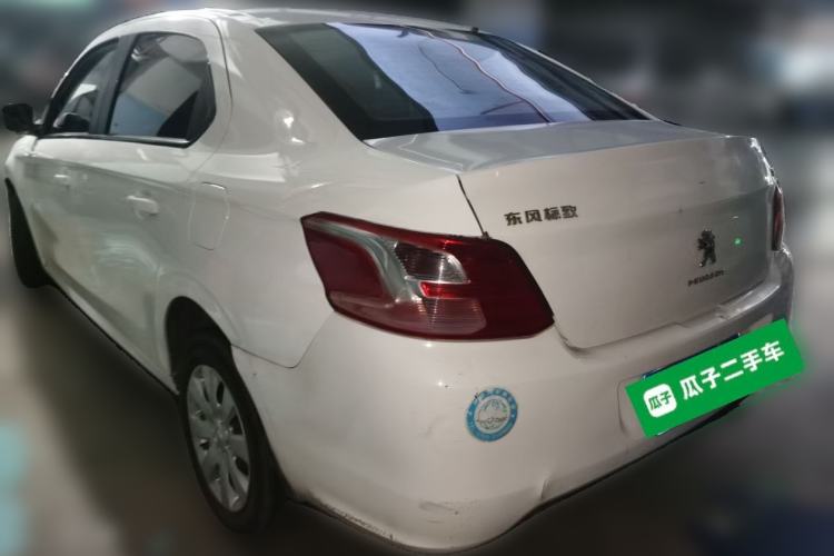 Used Peugeot 301 2014 1.6L Manual Comfort Edition Rear Left 45 Deg