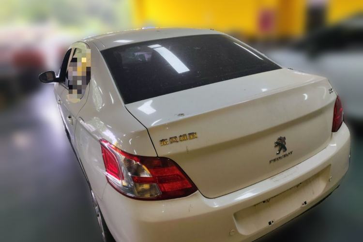 Used Peugeot 301 2014 1.6L Manual Comfort Edition Rear Left 45 Deg