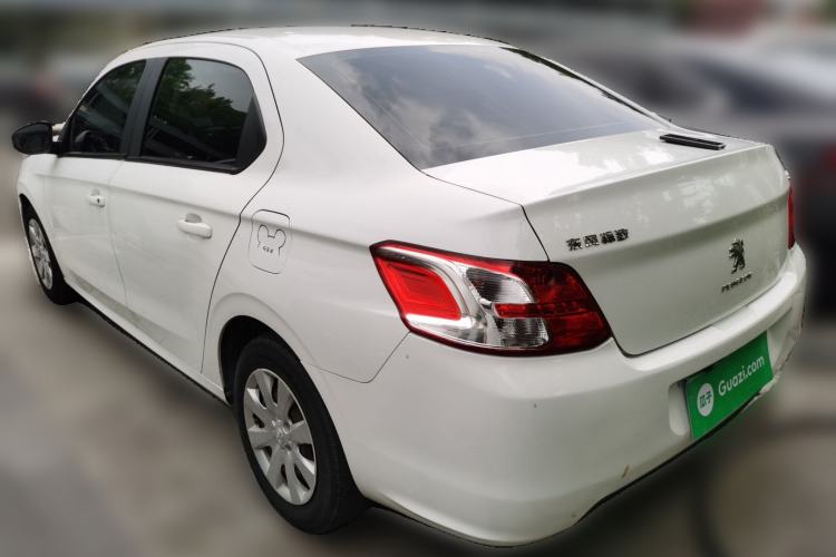 Used Peugeot 301 2014 1.6L Automatic Comfort Edition Rear Left 45 Deg