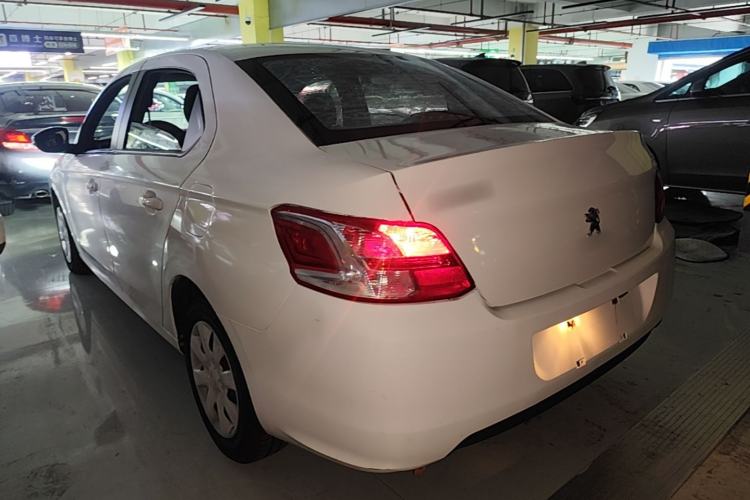 Used Peugeot 301 2014 1.6L Automatic Comfort Edition Rear Left 45 Deg