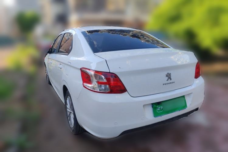 Used Peugeot 301 2014 1.6L Automatic Comfort Edition Rear Left 45 Deg