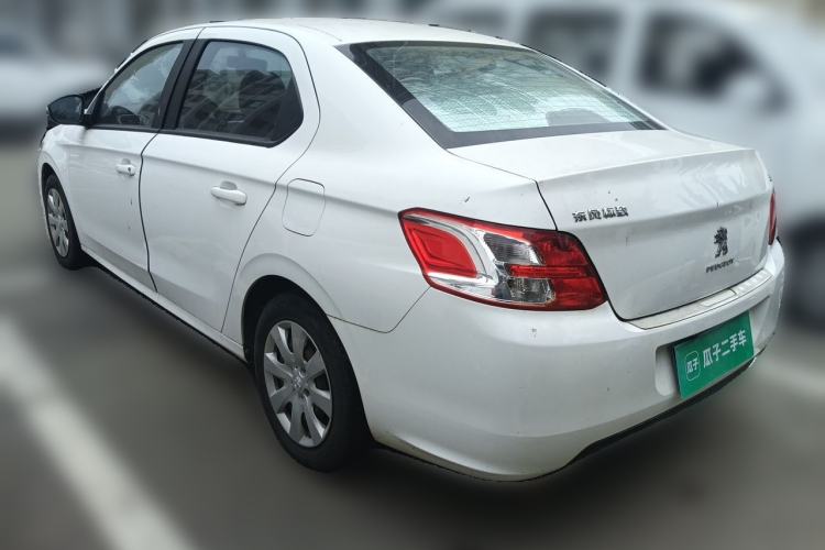 Used Peugeot 301 2014 1.6L Manual Comfort Edition Rear Left 45 Deg