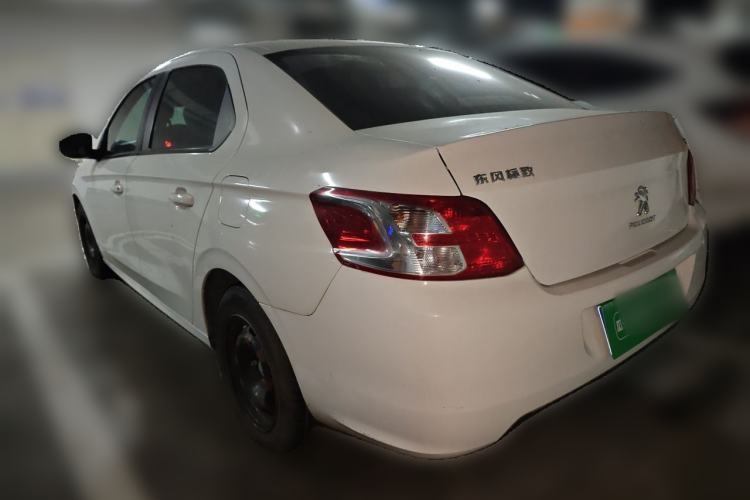 Used Peugeot 301 2014 1.6L Automatic Comfort Edition Rear Left 45 Deg