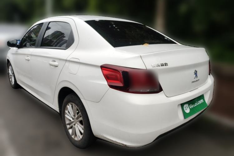 Used Peugeot 301 2014 1.6L Manual Comfort Edition CNG Rear Left 45 Deg