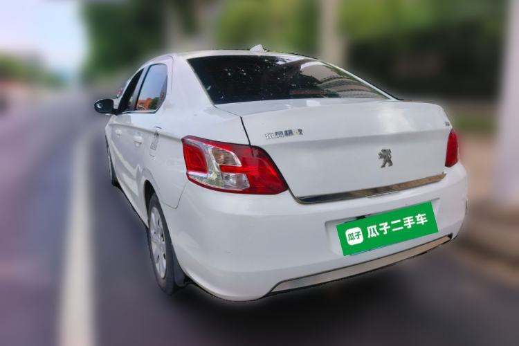 Used Peugeot 301 2014 1.6L Manual Comfort Edition Rear Left 45 Deg