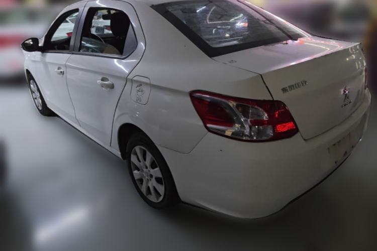 Used Peugeot 301 2014 1.6L Automatic Comfort Edition Rear Left 45 Deg