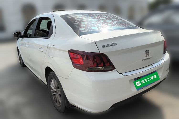 Used Peugeot 301 2014 1.6L Manual Comfort Edition CNG Rear Left 45 Deg
