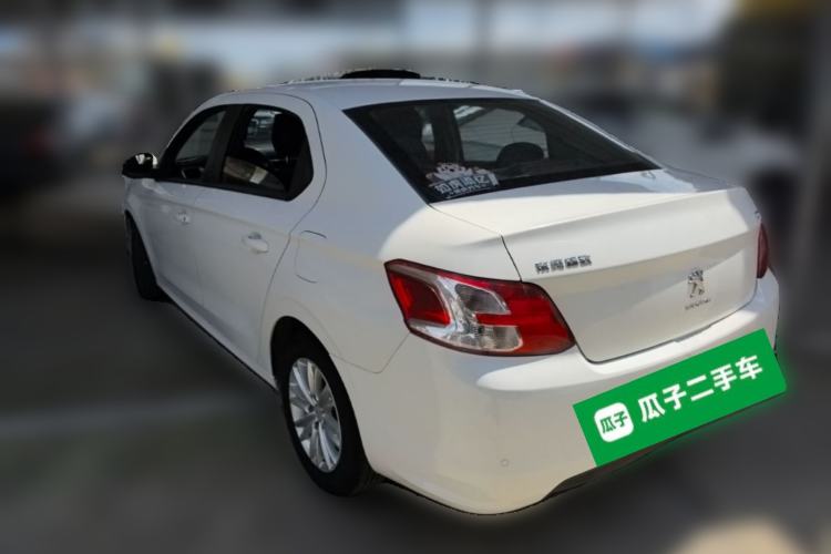 Used Peugeot 301 2014 1.6L Automatic Luxury Edition Rear Left 45 Deg