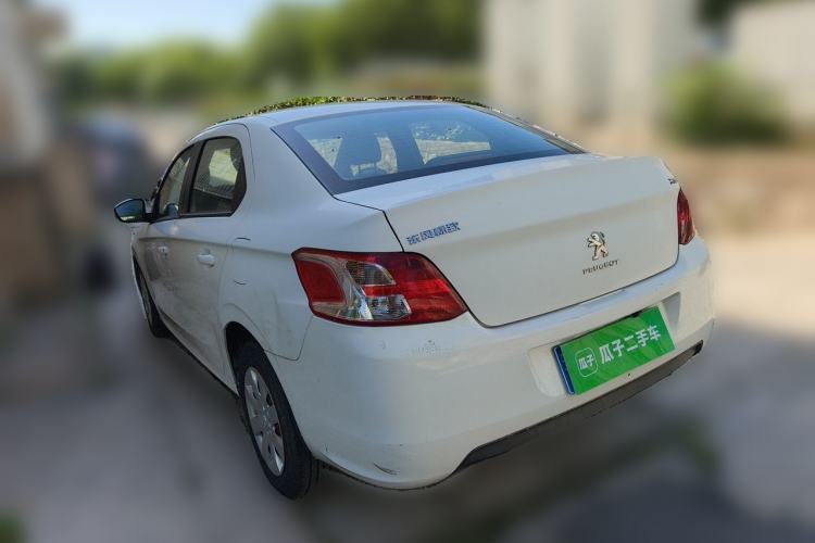 Used Peugeot 301 2014 1.6L Automatic Comfort Edition Rear Left 45 Deg