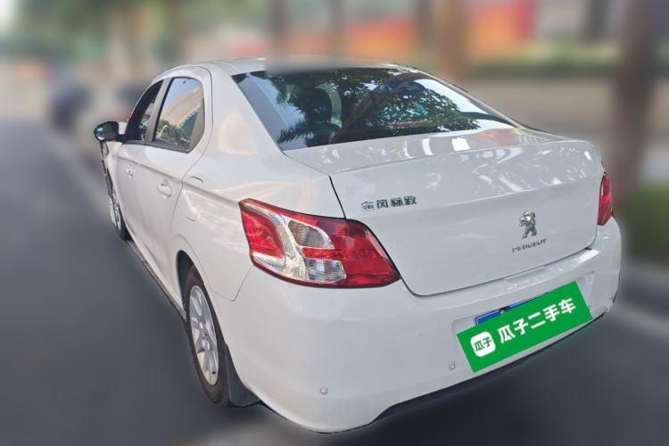 Used Peugeot 301 2014 1.6L Automatic Comfort Edition Rear Left 45 Deg