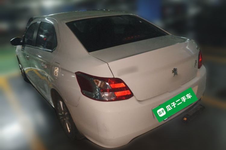 Used Peugeot 301 2014 1.6L Automatic Comfort Edition Rear Left 45 Deg