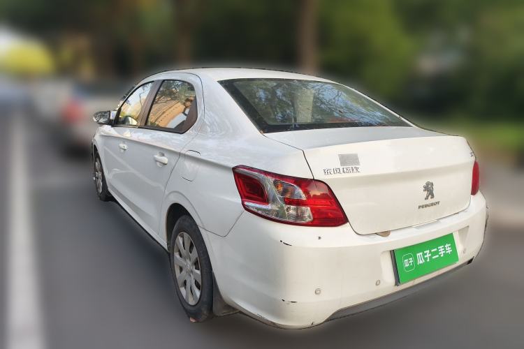 Used Peugeot 301 2014 1.6L Manual Comfort Edition Rear Left 45 Deg