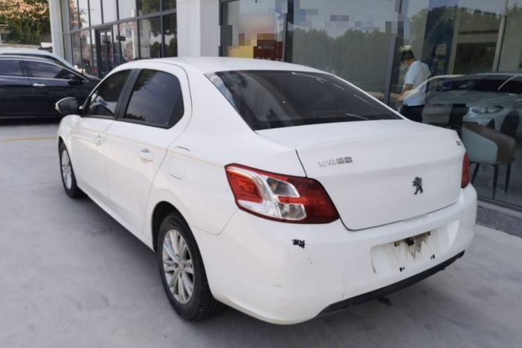 Used Peugeot 301 2014 1.6L Automatic Comfort Edition Rear Left 45 Deg