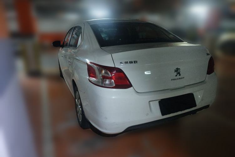 Used Peugeot 301 2014 1.6L Automatic Comfort Edition Rear Left 45 Deg