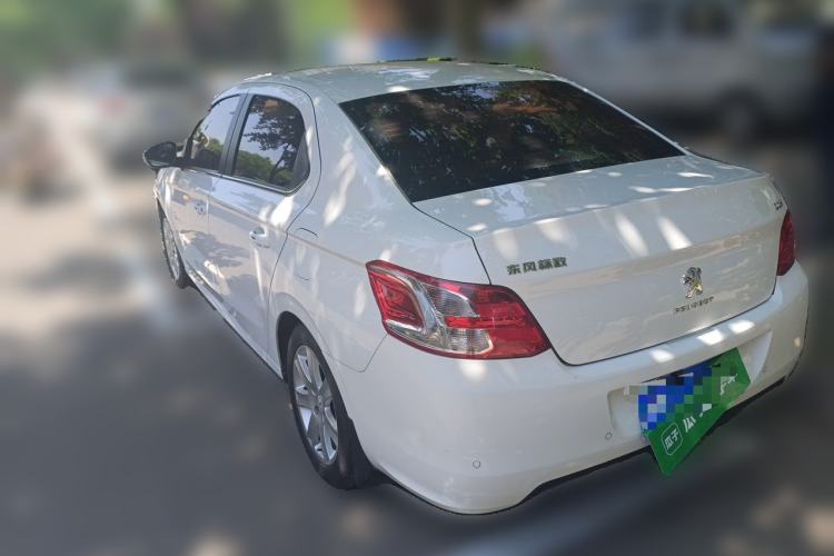 Used Peugeot 301 2014 1.6L Automatic Prestige Edition Rear Left 45 Deg